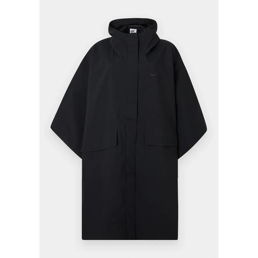 Nike Sportswear Tailored Oversized Rain Poncho Black Women's One Size HV5131-010
